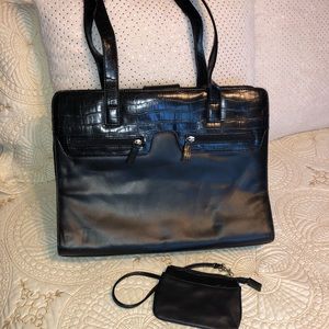 Button Laptop Briefcase/Bag